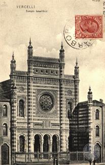 Italy, Ashkenazi Synagogue in Vercelli Italy, Ashkenazi Synagogue in Vercelli